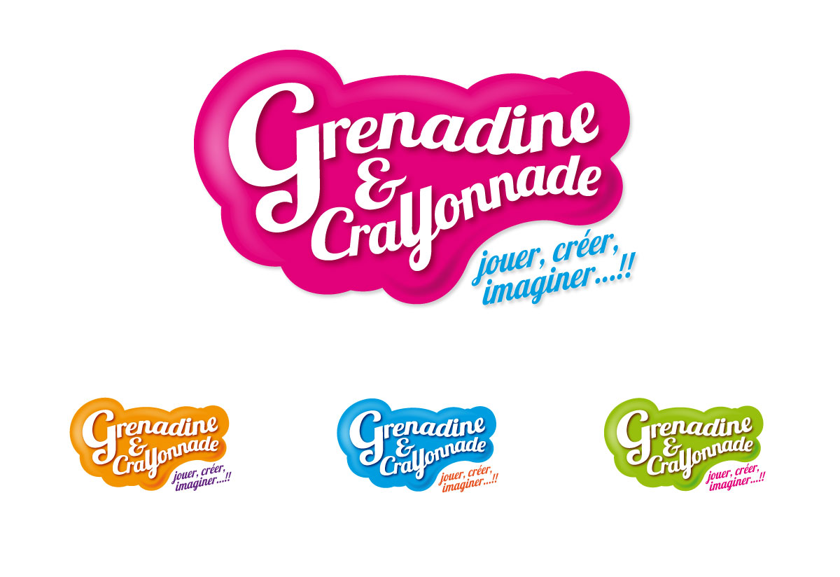 Grenadine & Crayonnade – Création logo