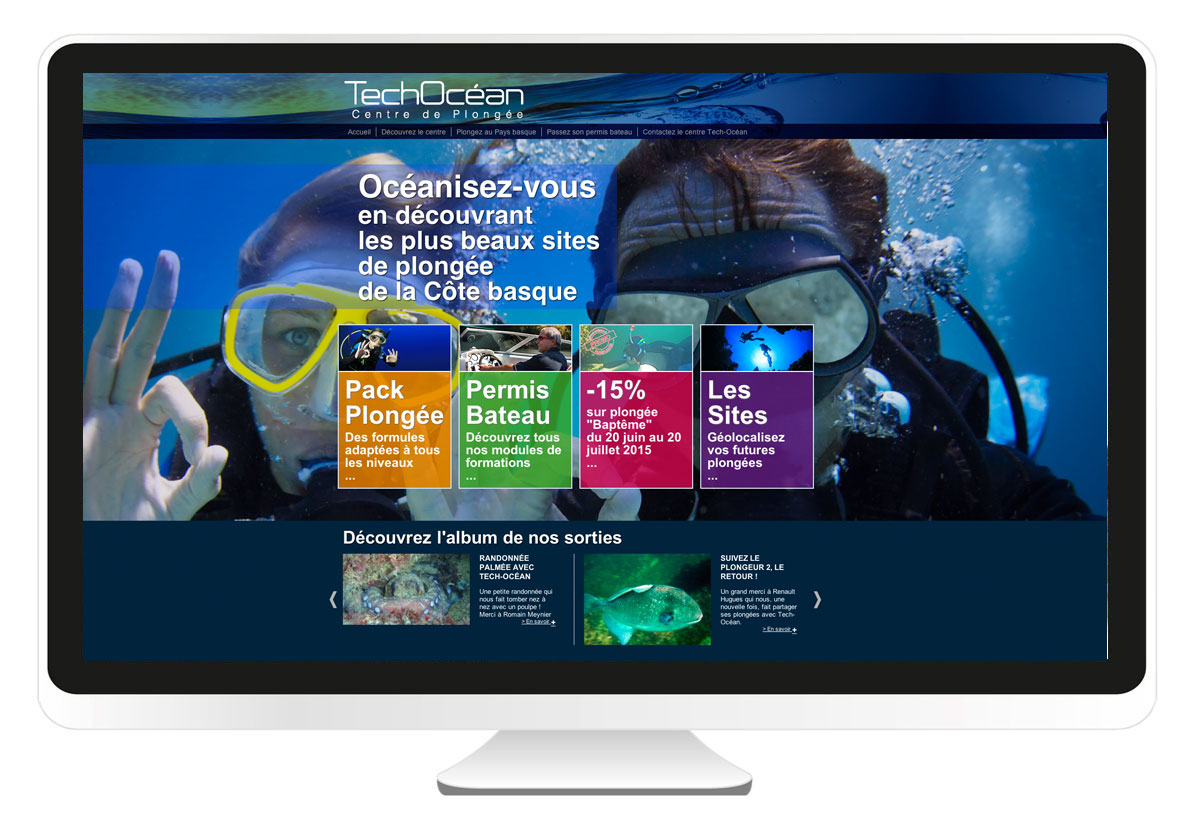 tech-ocean.fr – Création site internet