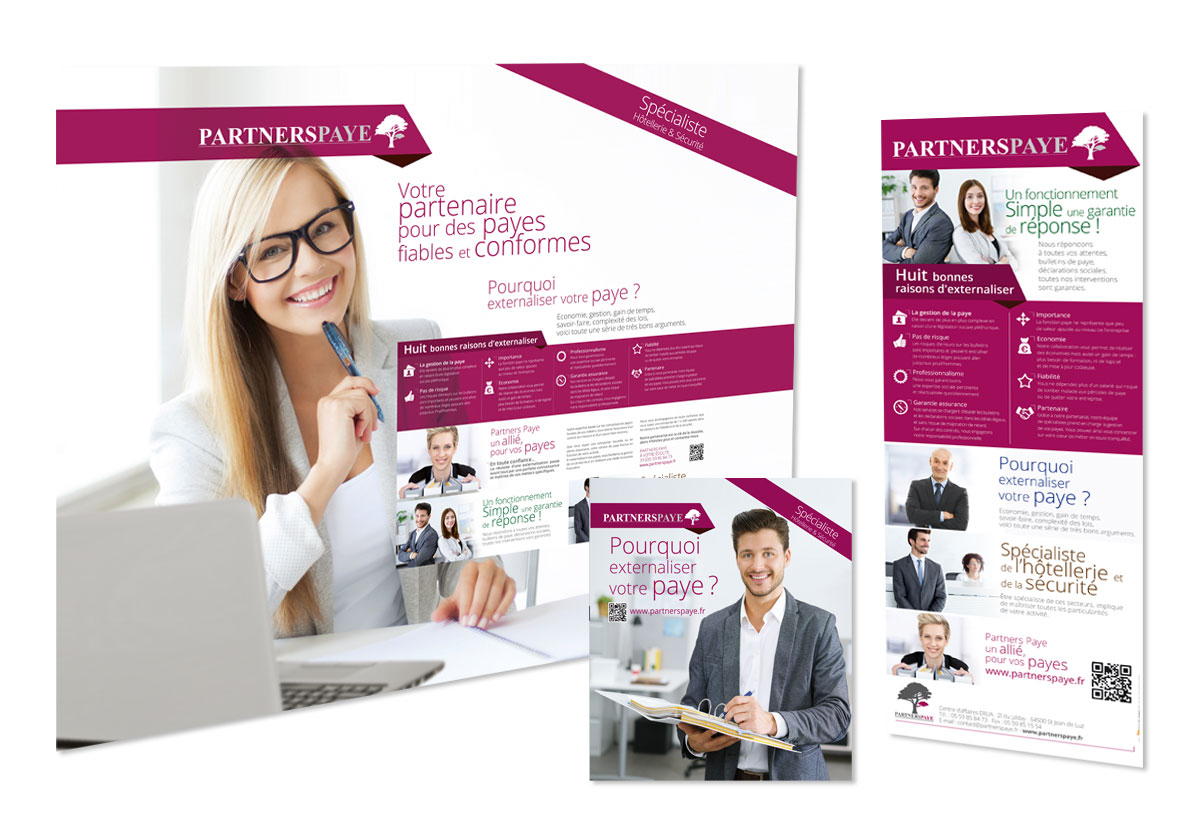 Partners Paye – Création stand PLV