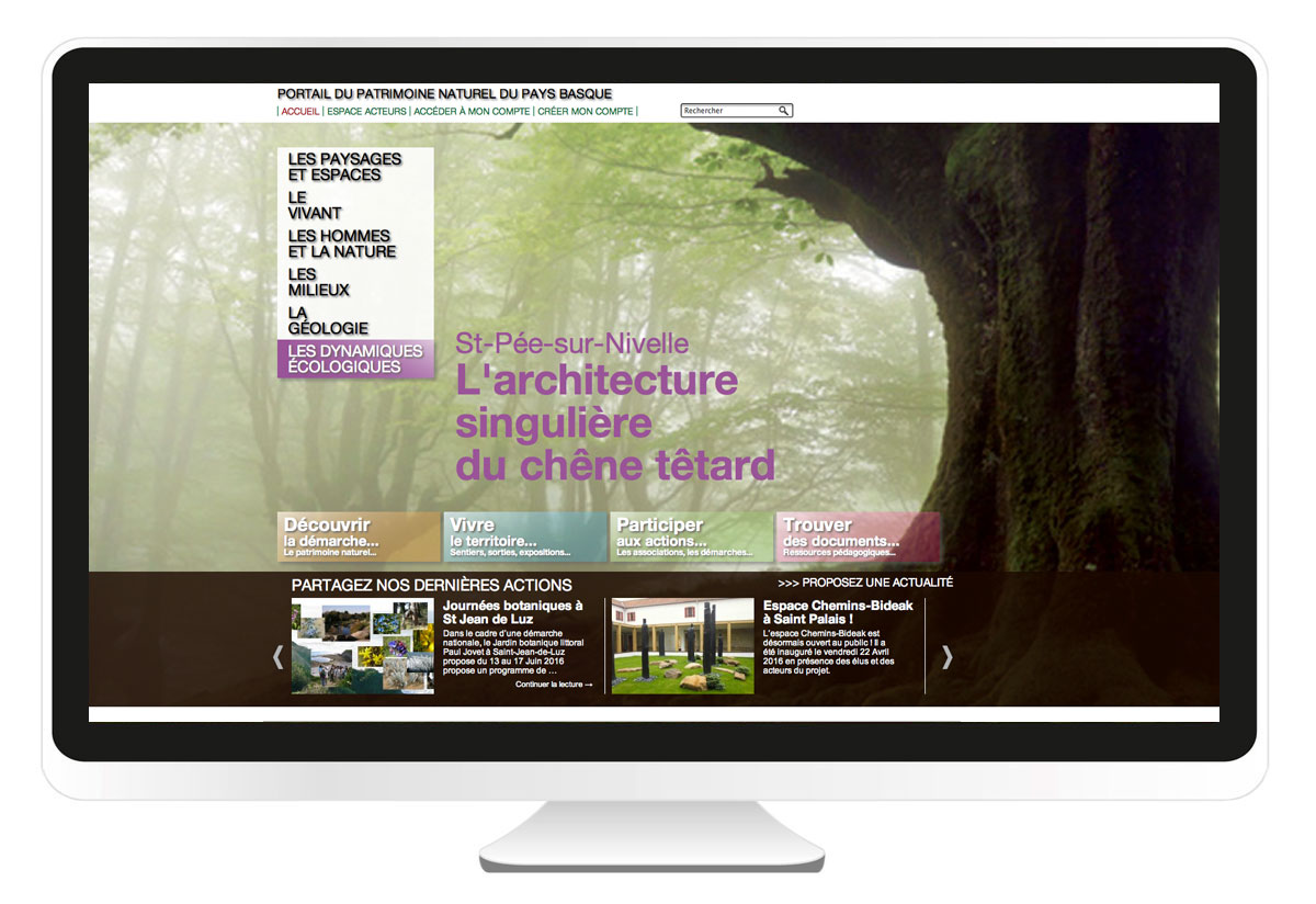 bbou agence de communication web pays basque bayonne anglet biarritz patrimoine-naturel-pays-basque.com