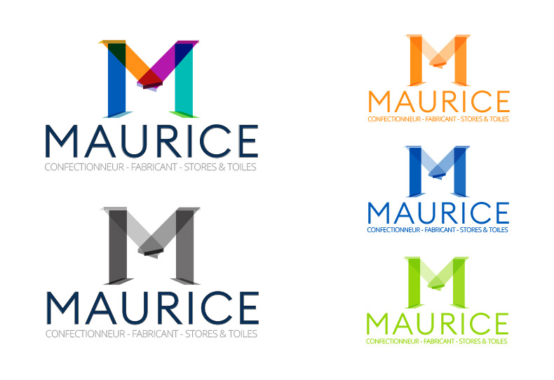 Création logo SA Maurice Store par BBou agence de communication Toulouse Pays basque