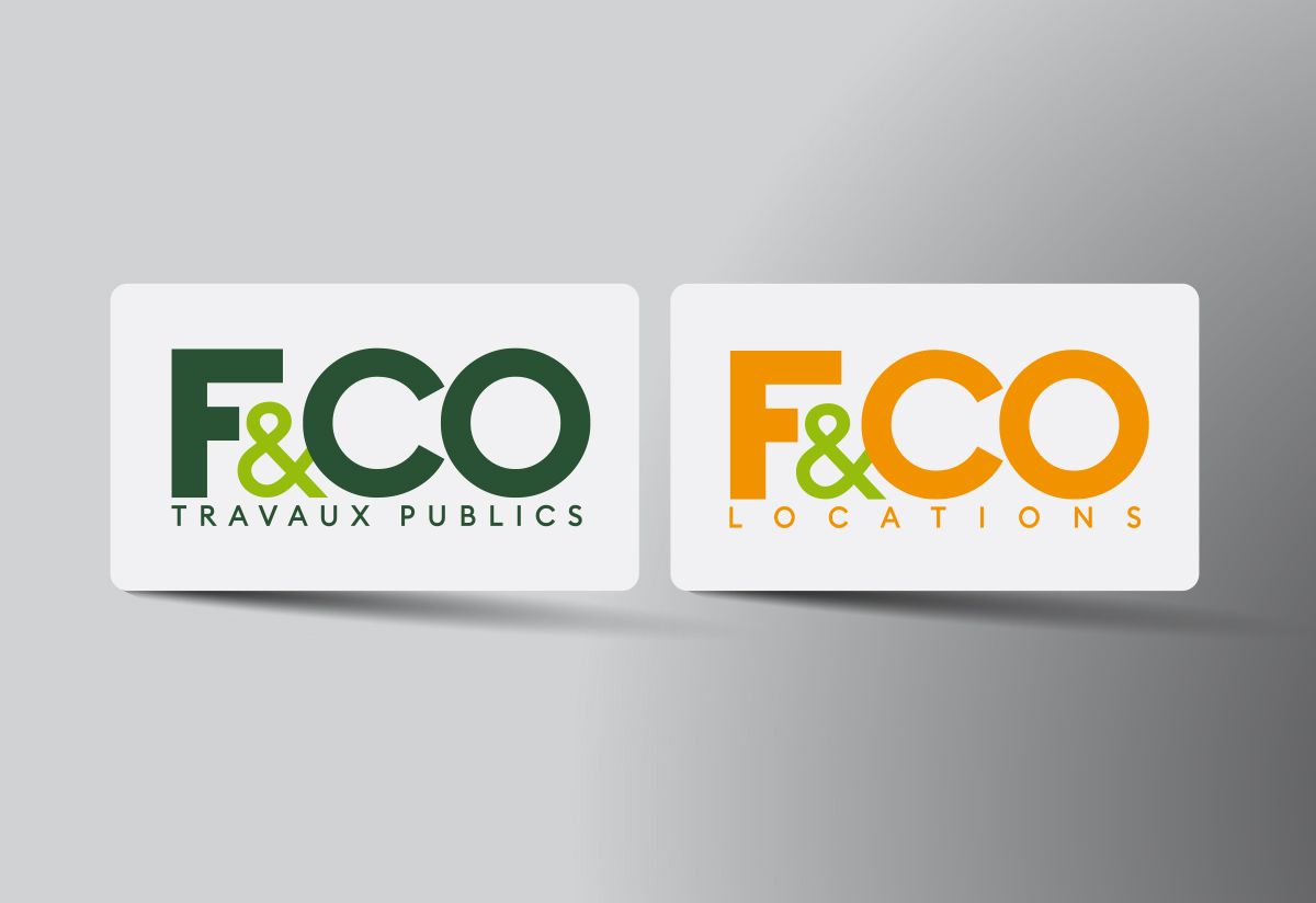 F&CO Travaux Publics – Création logo