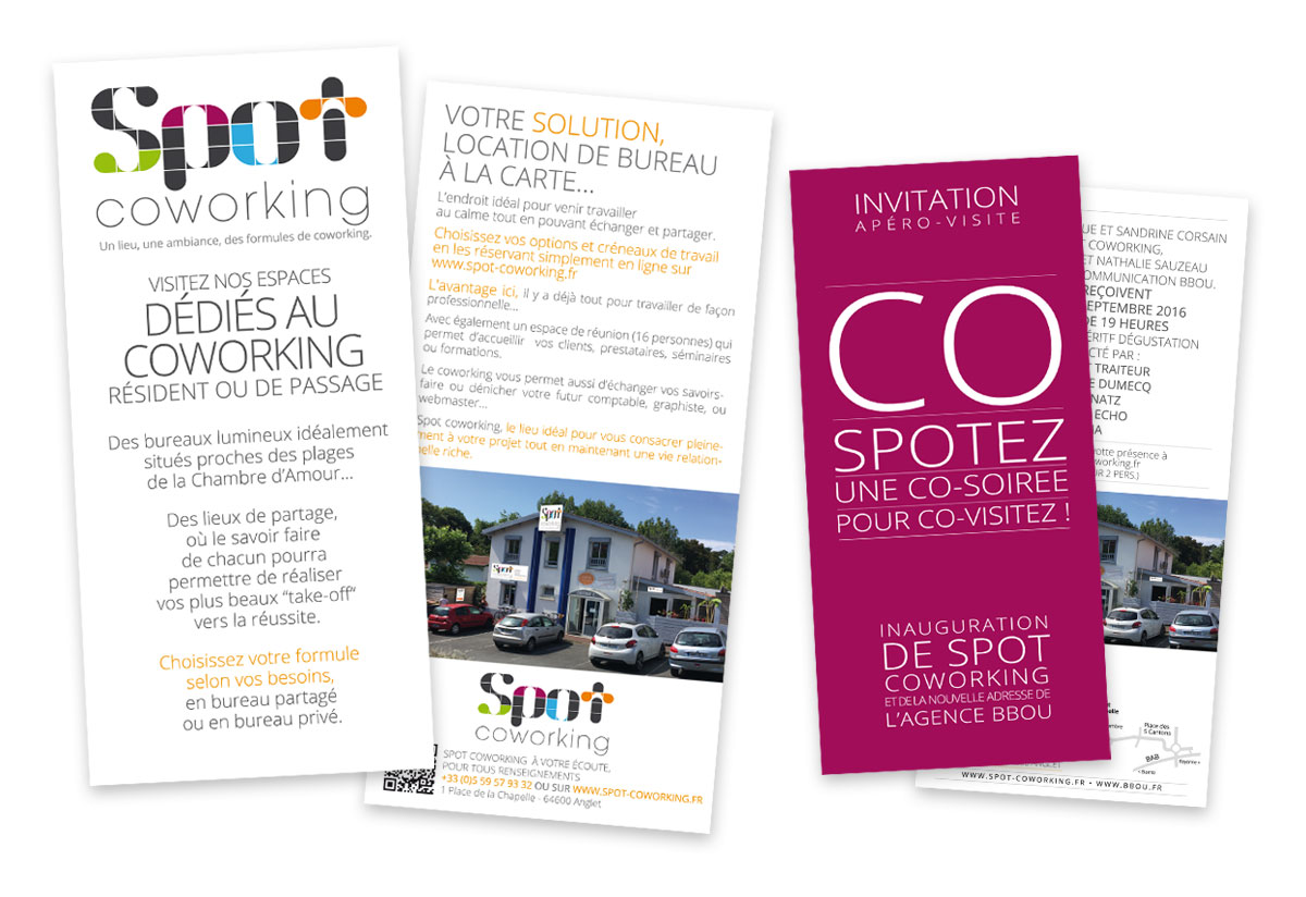 spot-coworking.fr – Création plaquette