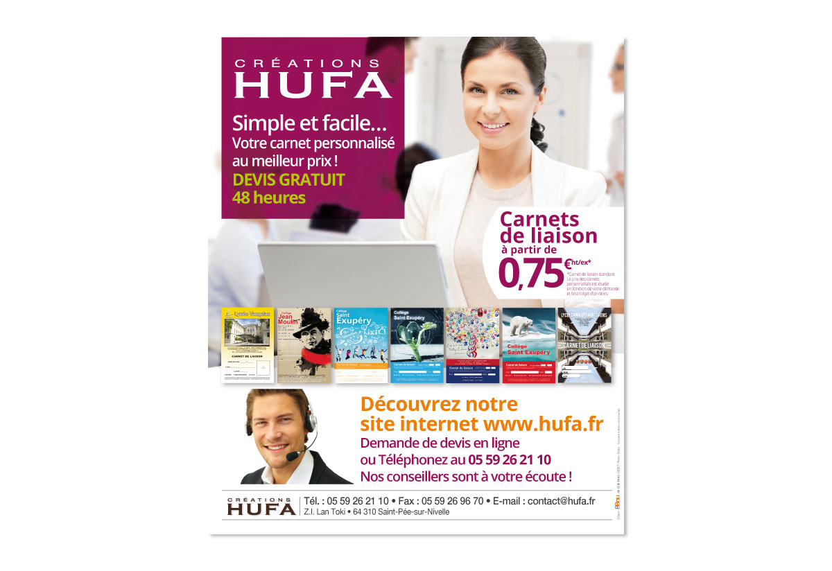 Hufa – Création e-mailing